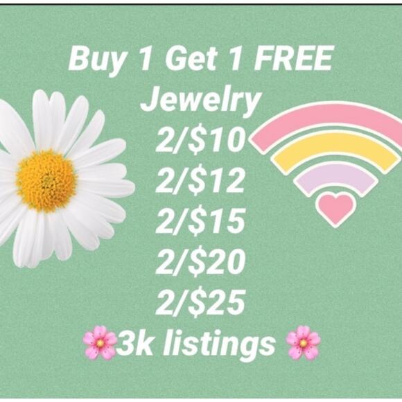 BOGO FREE RETRO BUTTON EARRINGS POST - Picture 2 of 4